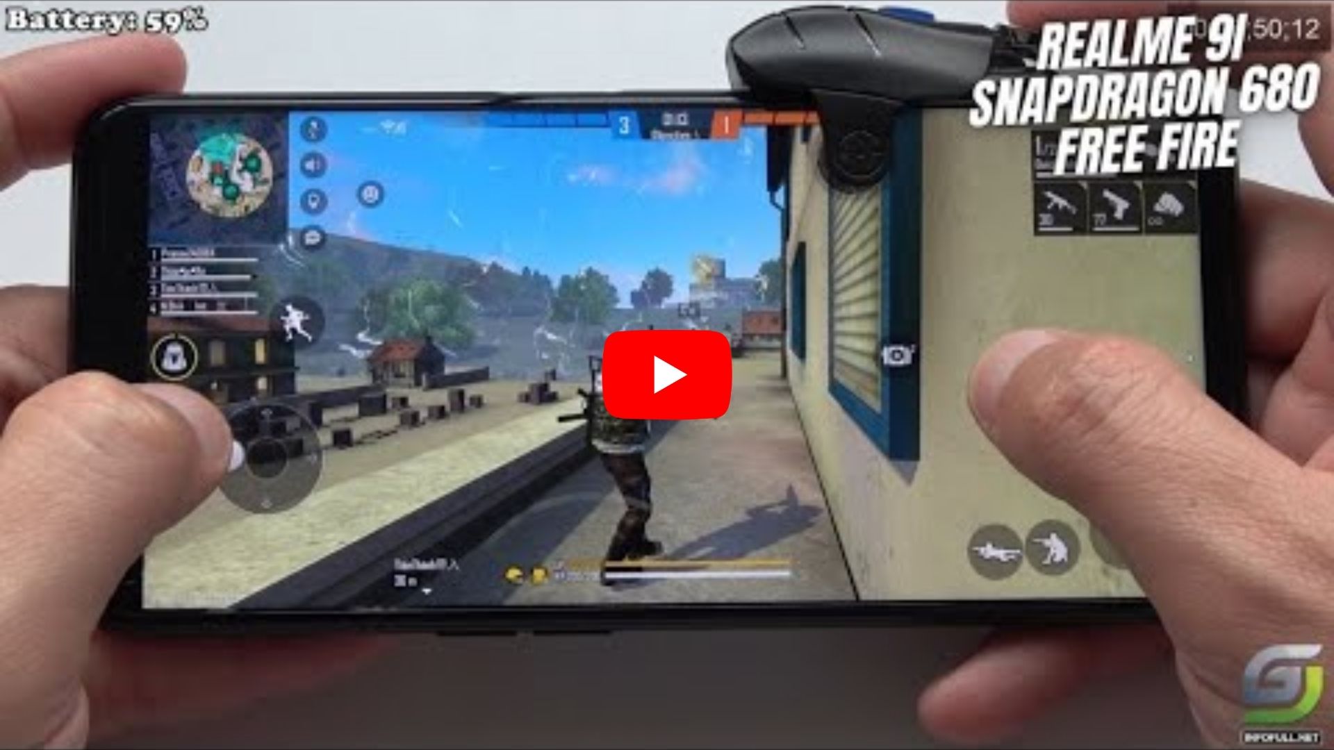Realme 11 Pro Plus 5g Free Fire Test - Gaming Test, Graphic Test, free fire  max test, Gameplay 