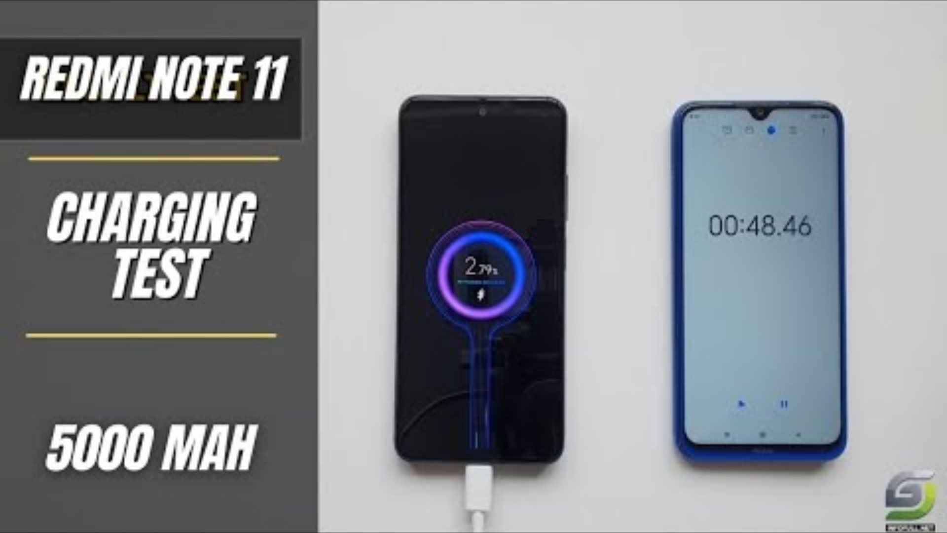 redmi note 11 battery charging test