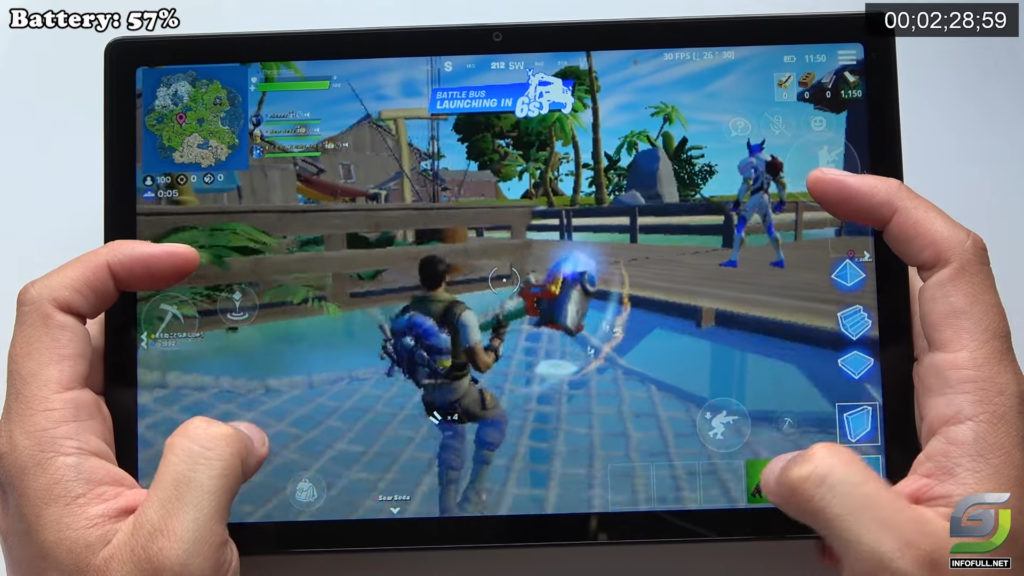 Samsung Galaxy Tab A8 2022 Fortnite Gameplay - GSM FULL INFO