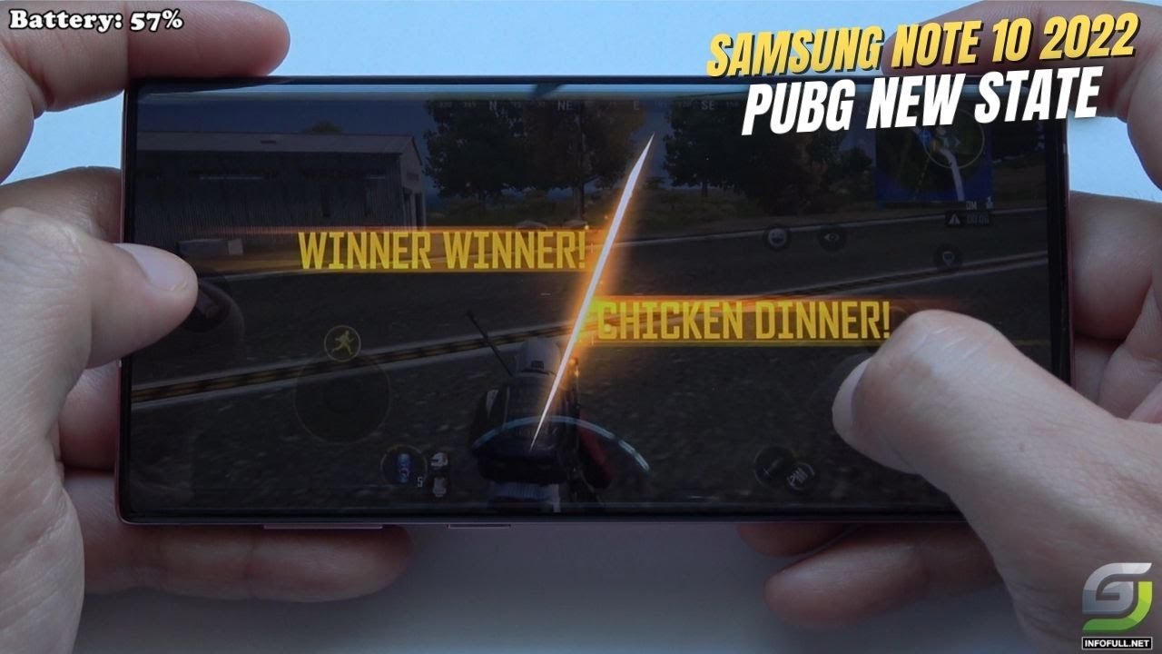 galaxy note 10 5g pubg test