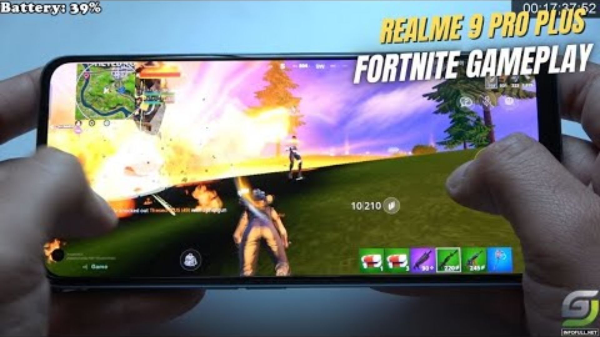 Realme 9 Pro Plus Fortnite Gameplay - GSM FULL INFO