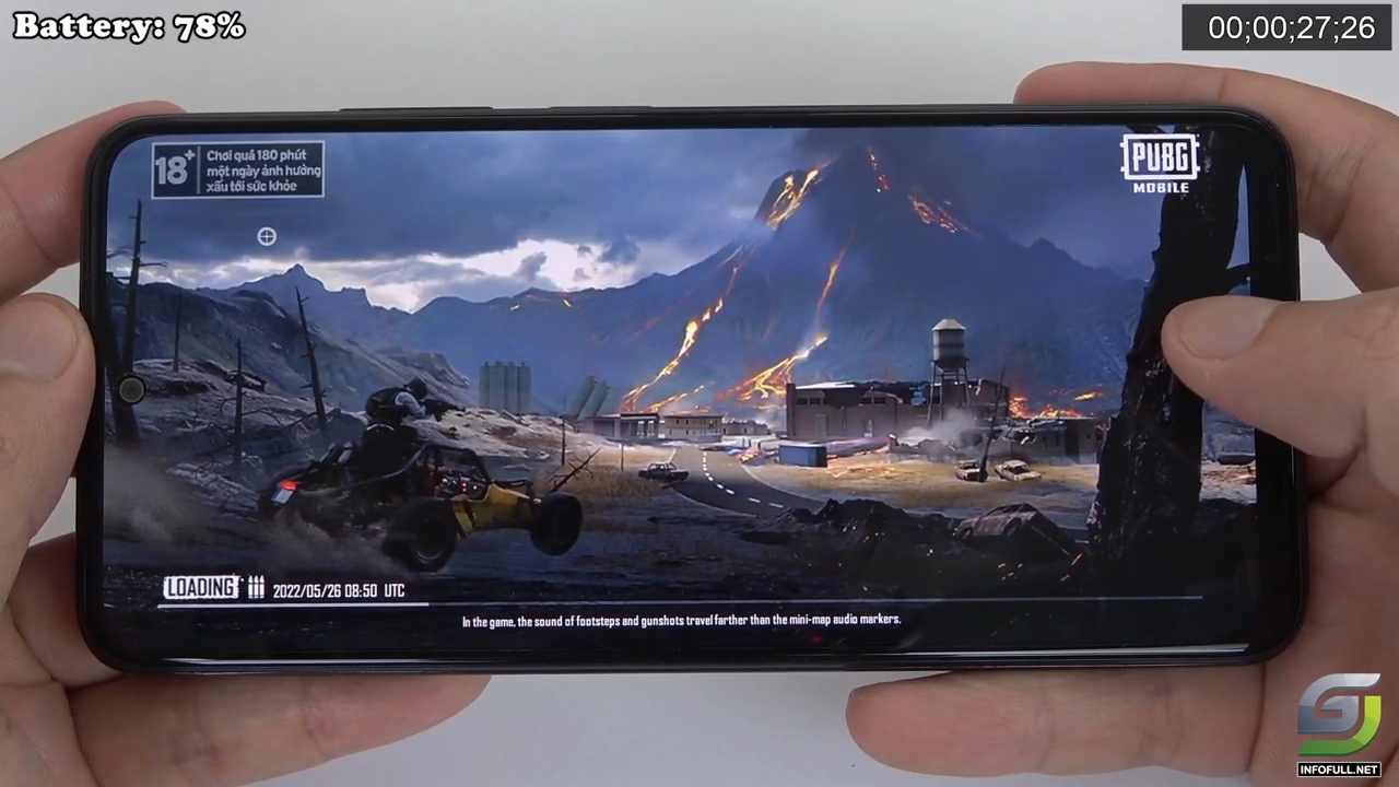 Redmi Note 11 test game PUBG Mobile