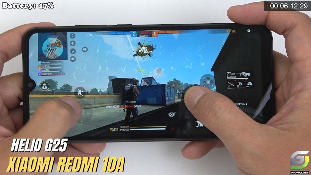 sensi free fire redmi 10a