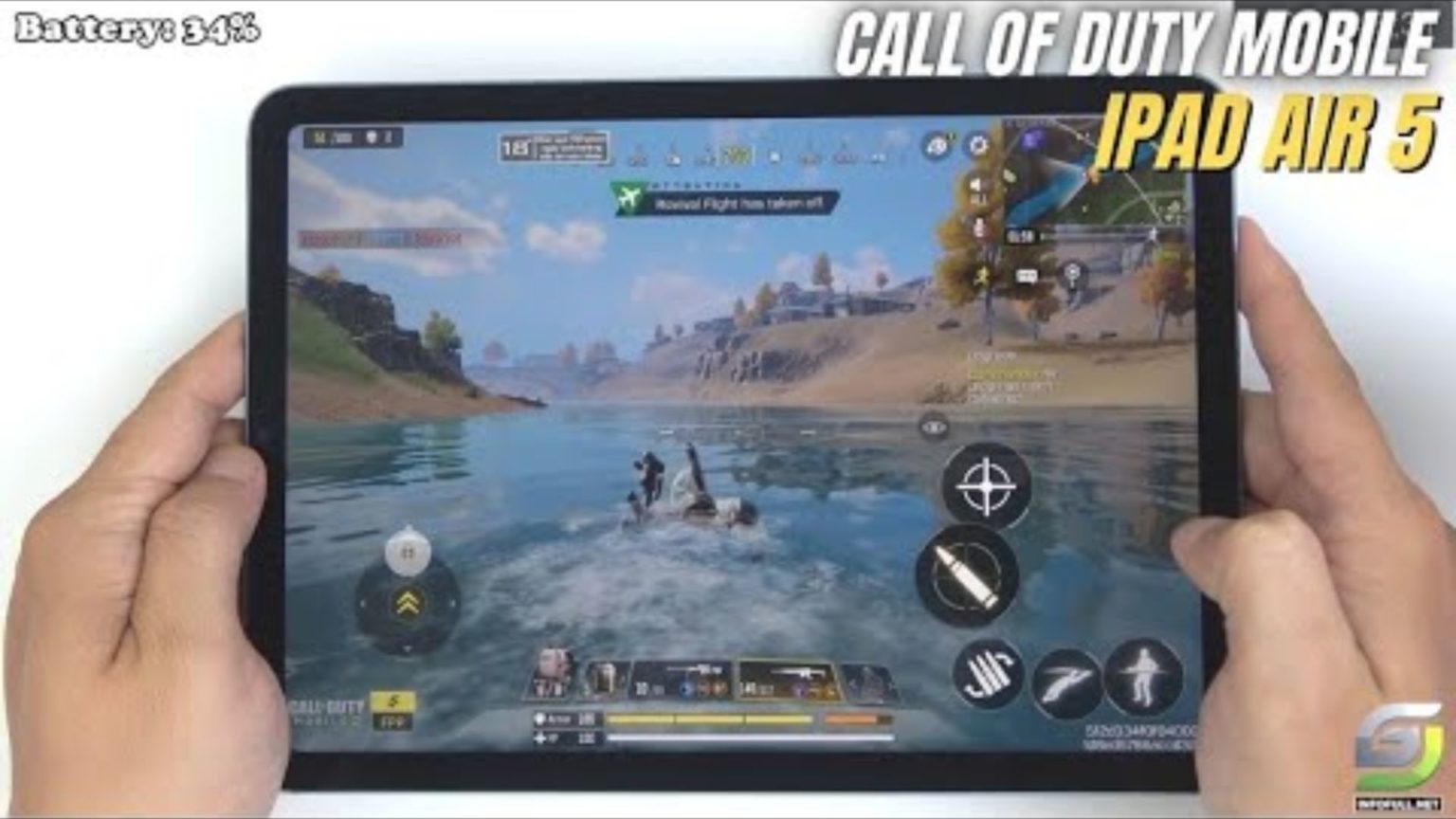 iPad Air 5 test game Call of Duty Mobile - GSM FULL INFO