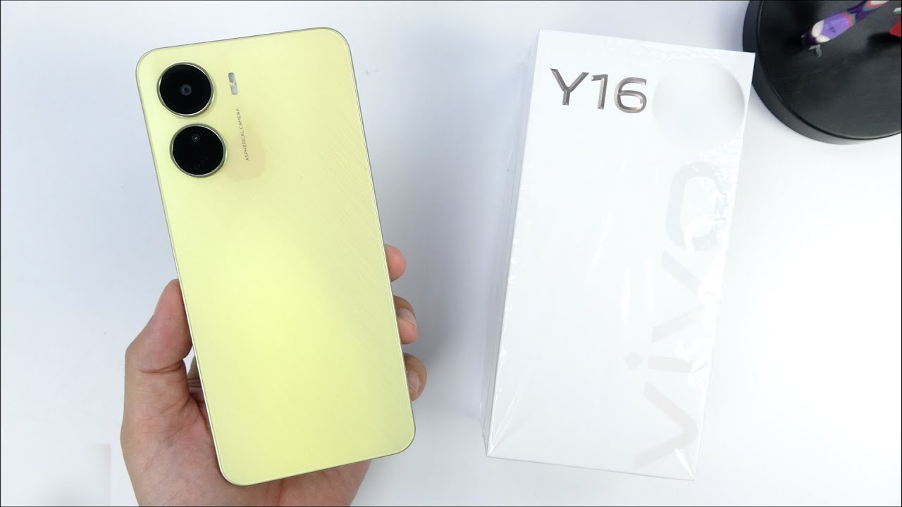 Vivo Y16 Unboxing | Hands-On, Design, Unbox, Antutu, Set Up new, Camera ...