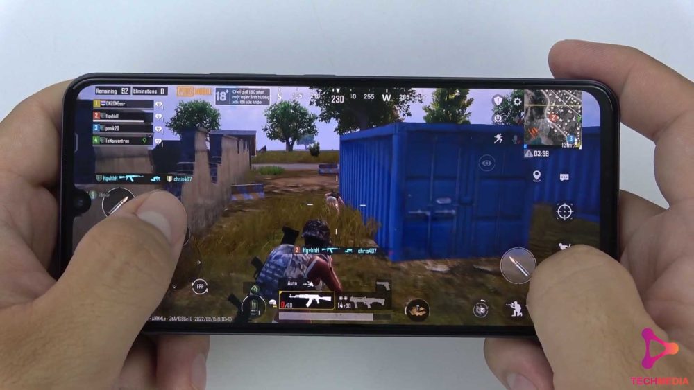Vivo V25 test game PUBG Mobile Max Setting HDR + Extreme with GFX Tool
