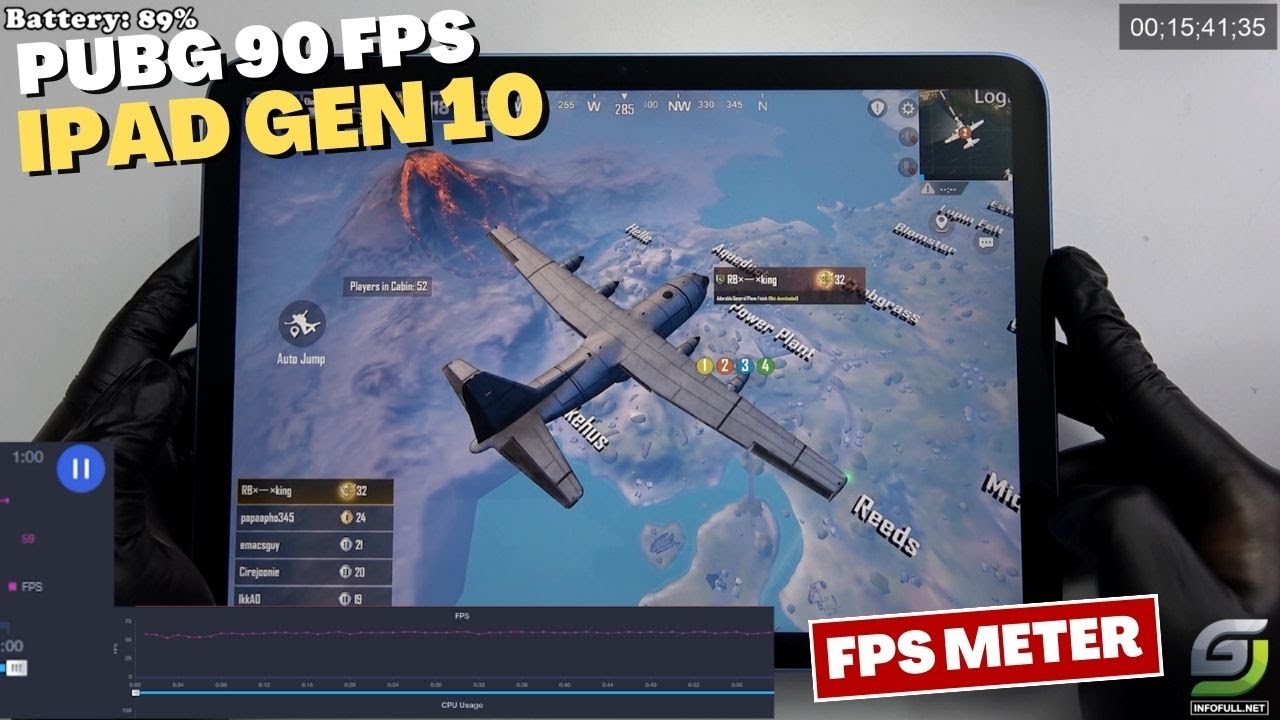 ipad air 5 nesil pubg kaç fps