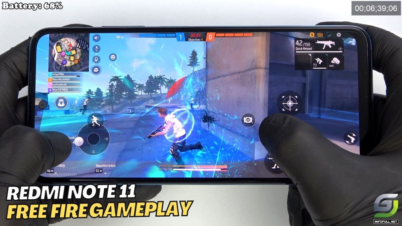 Vivo X80 Pro Free Fire Gaming test