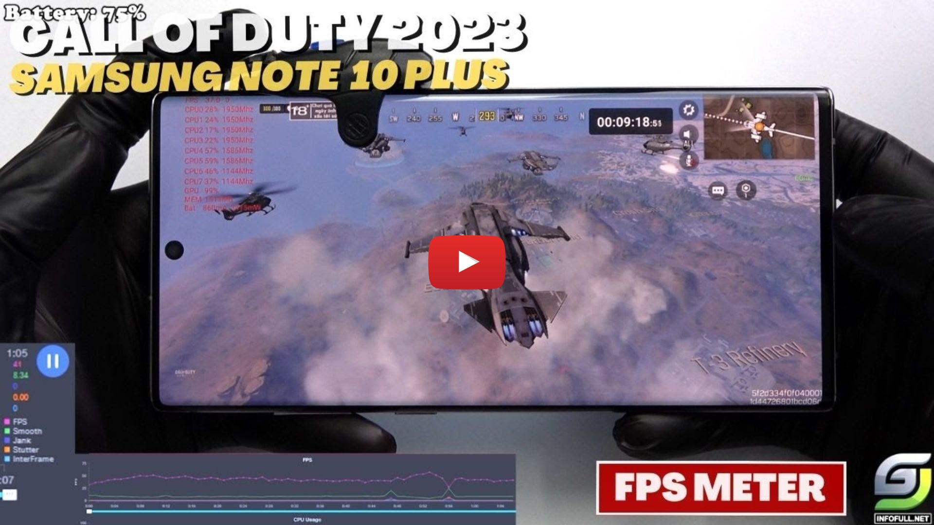 New Ten Calls Xxx Video - Samsung Note 10 Plus test game Call of Duty Mobile CODM 2023 - GSM FULL  INFO %
