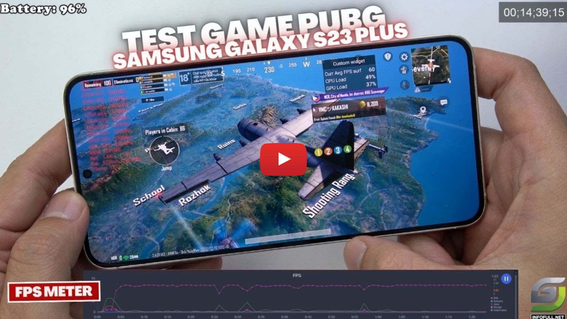 Regenjas vals Toegepast Samsung Galaxy S23 Plus test game PUBG Mobile - GSM FULL INFO %