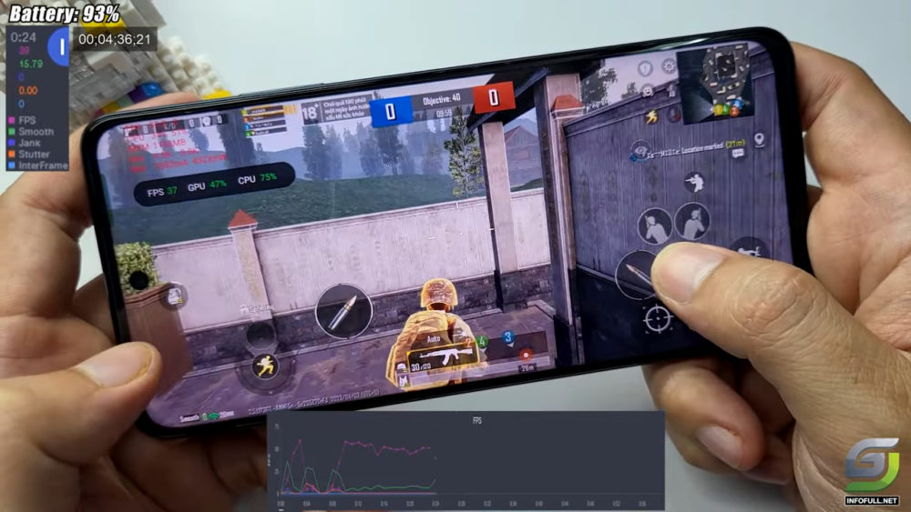 Realme C55 test game PUBG Smooth Extreme Setting - GSM FULL INFO