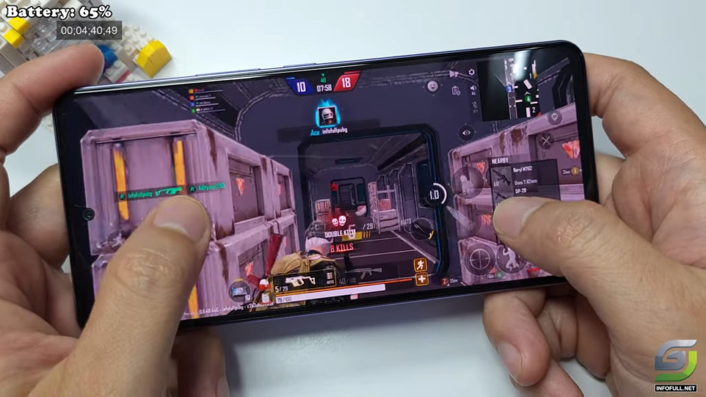 Samsung Galaxy A24 8GB test game Call of Duty Mobile CODM - GSM FULL INFO