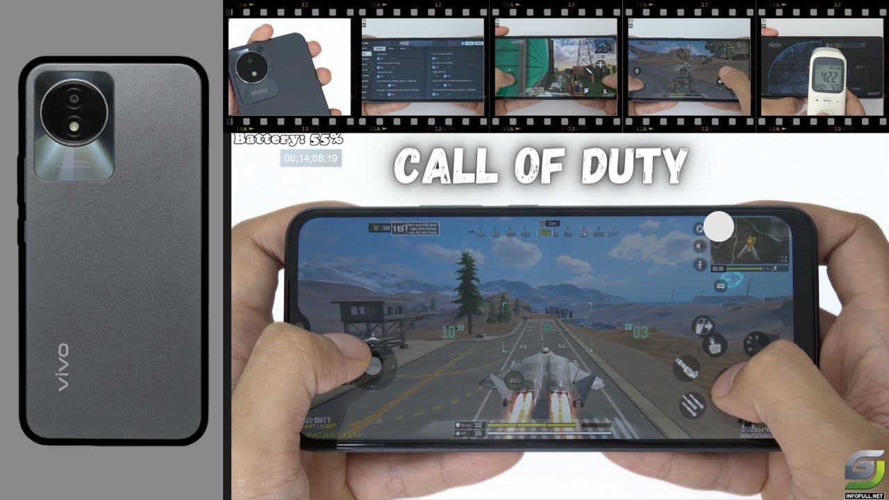 Vivo V21 5G Call of Duty Gaming test CODM