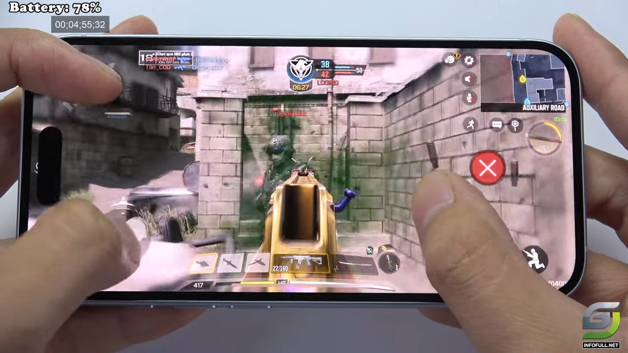 WARZONE MOBILE - GAMEPLAY IPHONE 14 PRO MAX 