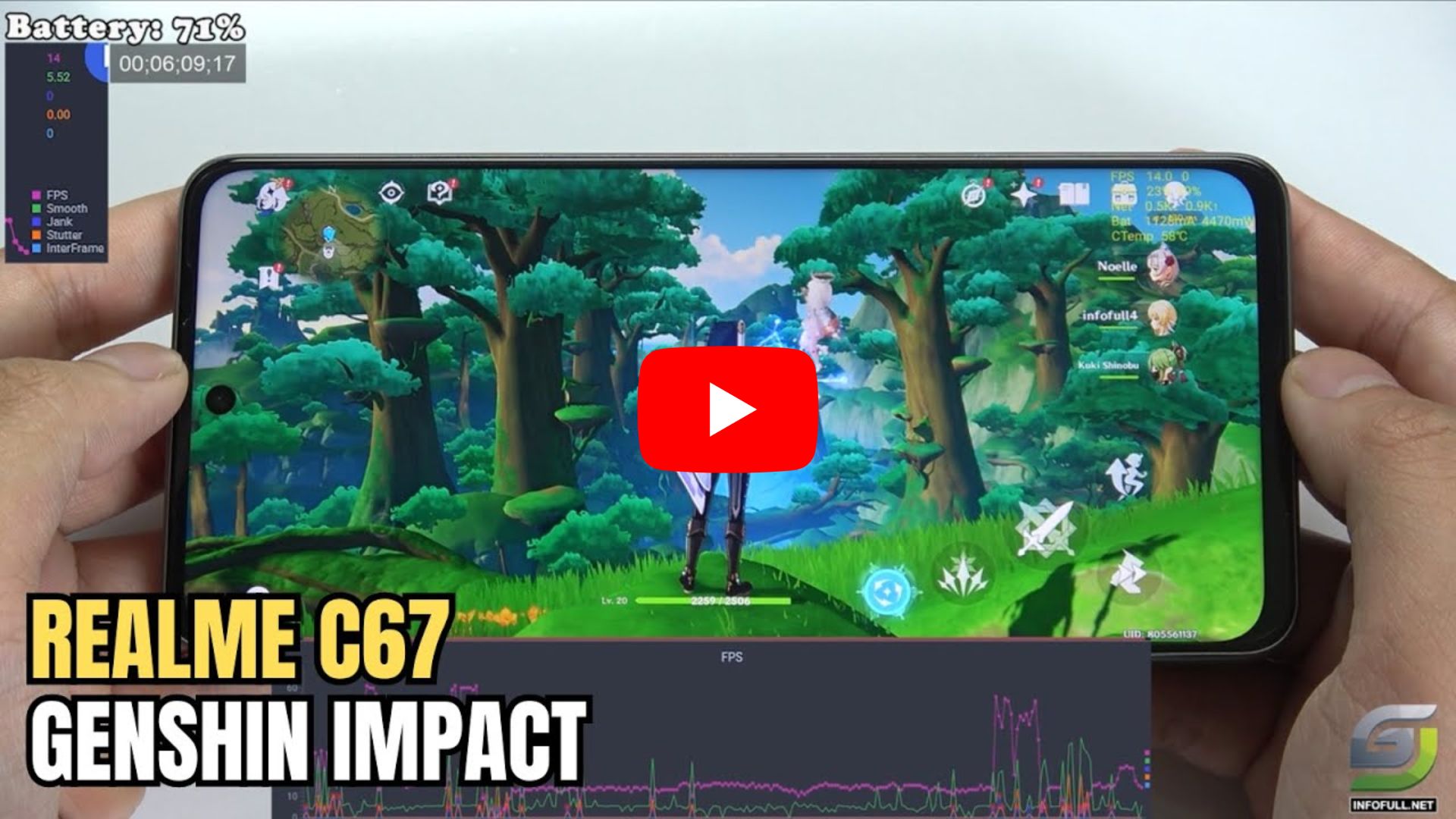 Realme C67 test game Genshin Impact Max Graphics - GSM FULL INFO %