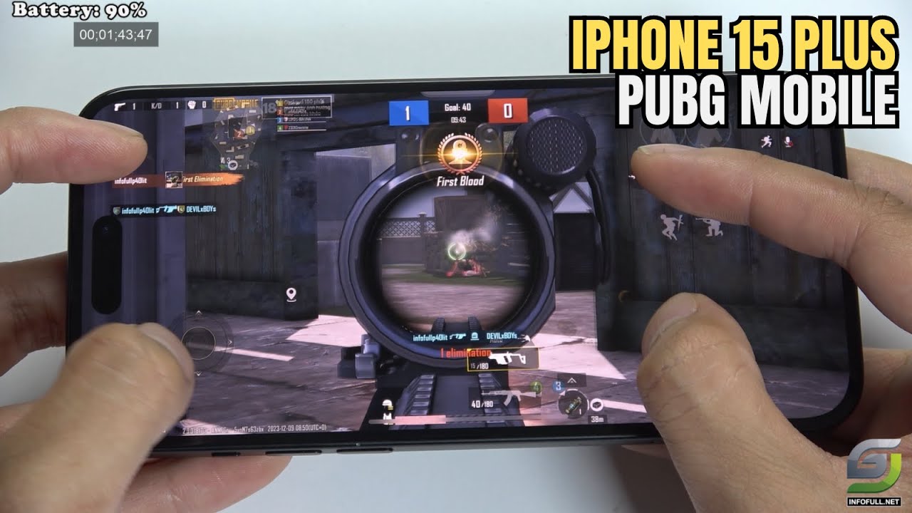 iphone 5 pubg test