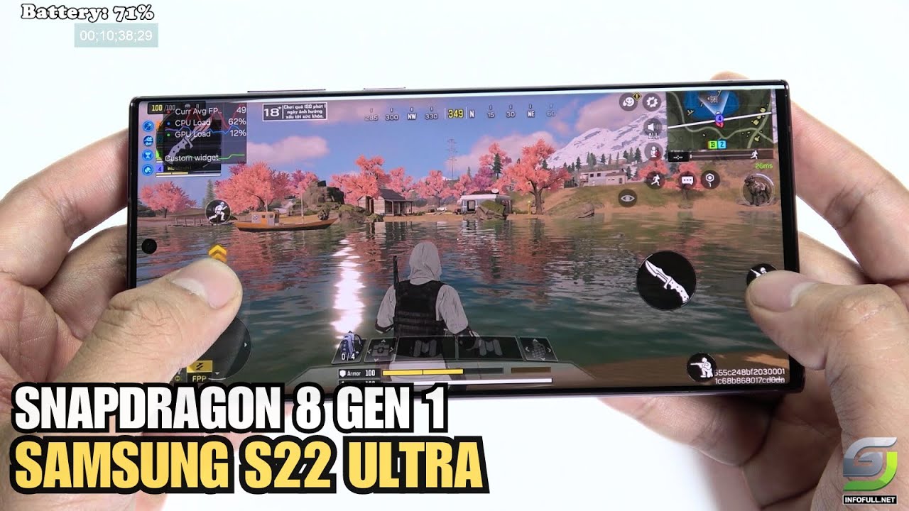 Samsung Galaxy S22 Ultra test game Call of Duty Mobile 2024 CODM |  Snapdragon 8 Gen 1 - GSM FULL INFO %