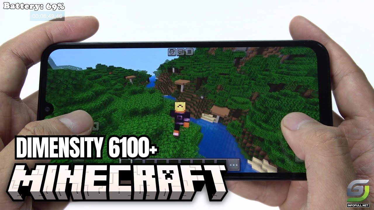 Samsung Galaxy M15 test game MineCraft | Dimensity 6100+ - GSM FULL INFO %