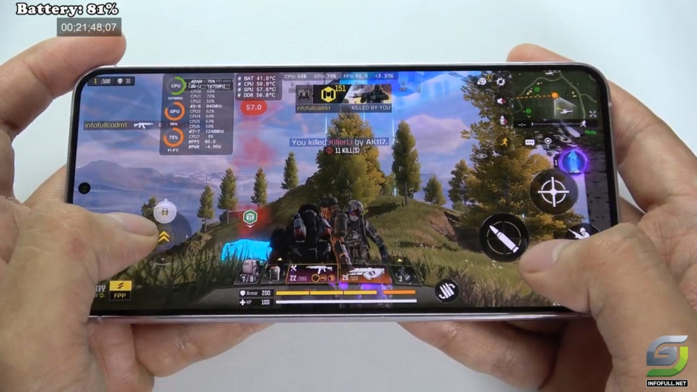 Samsung Galaxy S23 Plus test game Call of Duty Mobile CODM Update ...