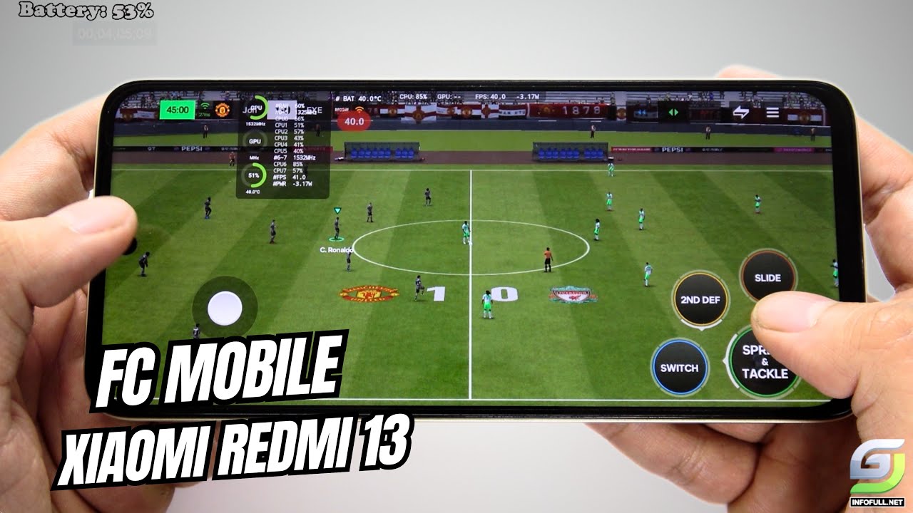 Xiaomi Redmi 13 test game EA SPORTS FC MOBILE 24 | Helio G85 - GSM FULL ...