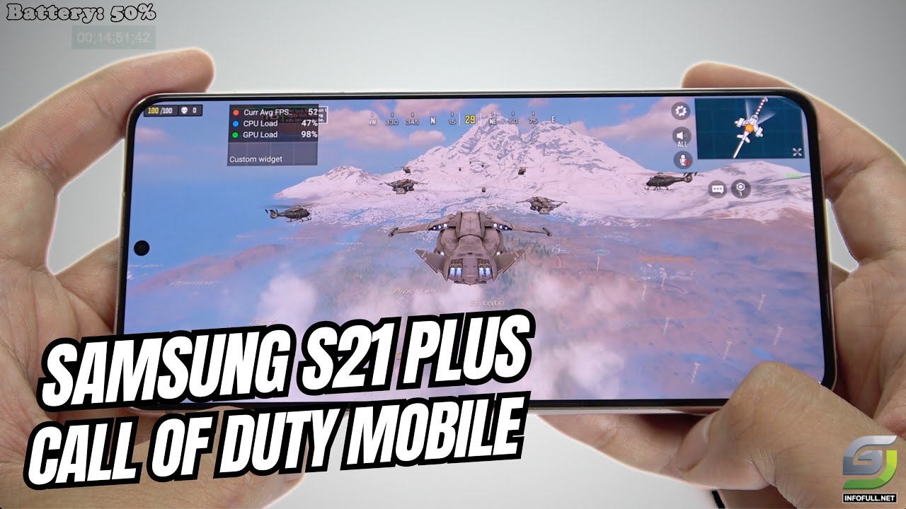 Samsung Galaxy S21 Plus test game Call of Duty Mobile CODM 2024 ...