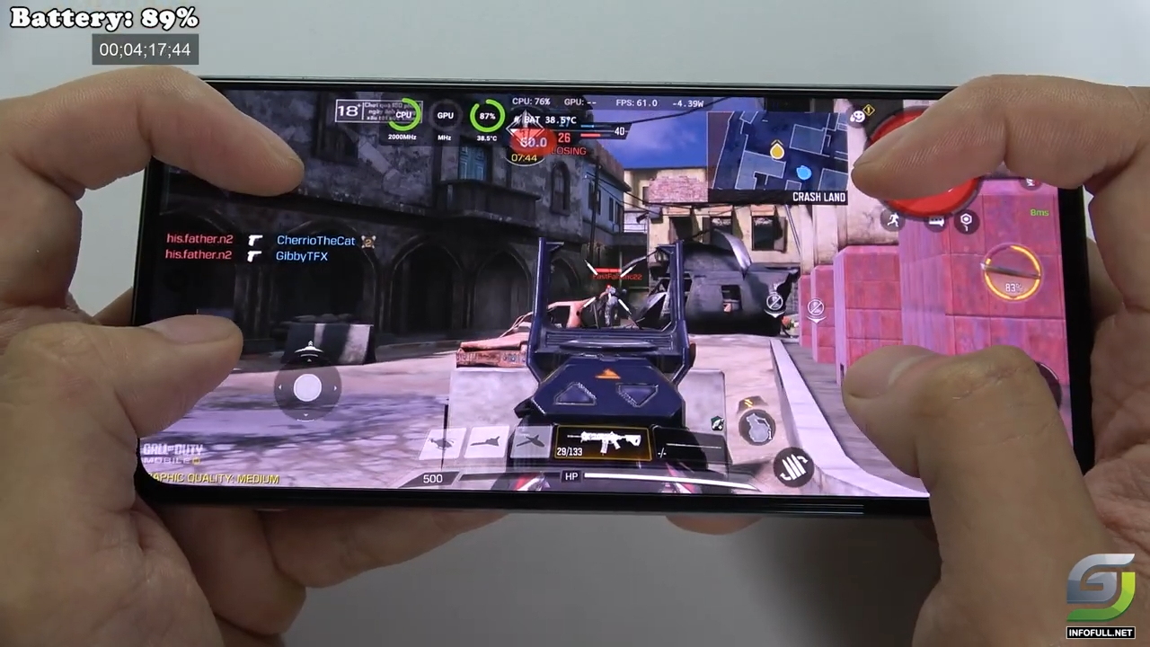 Oppo Reno12 F test game Call of Duty Mobile CODM | Dimensity 6300 - GSM ...