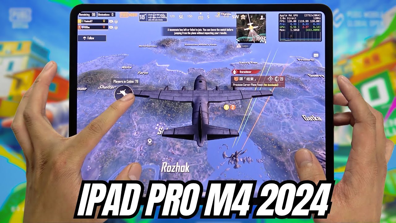 ipad mini 4 pubg kaç fps 2024