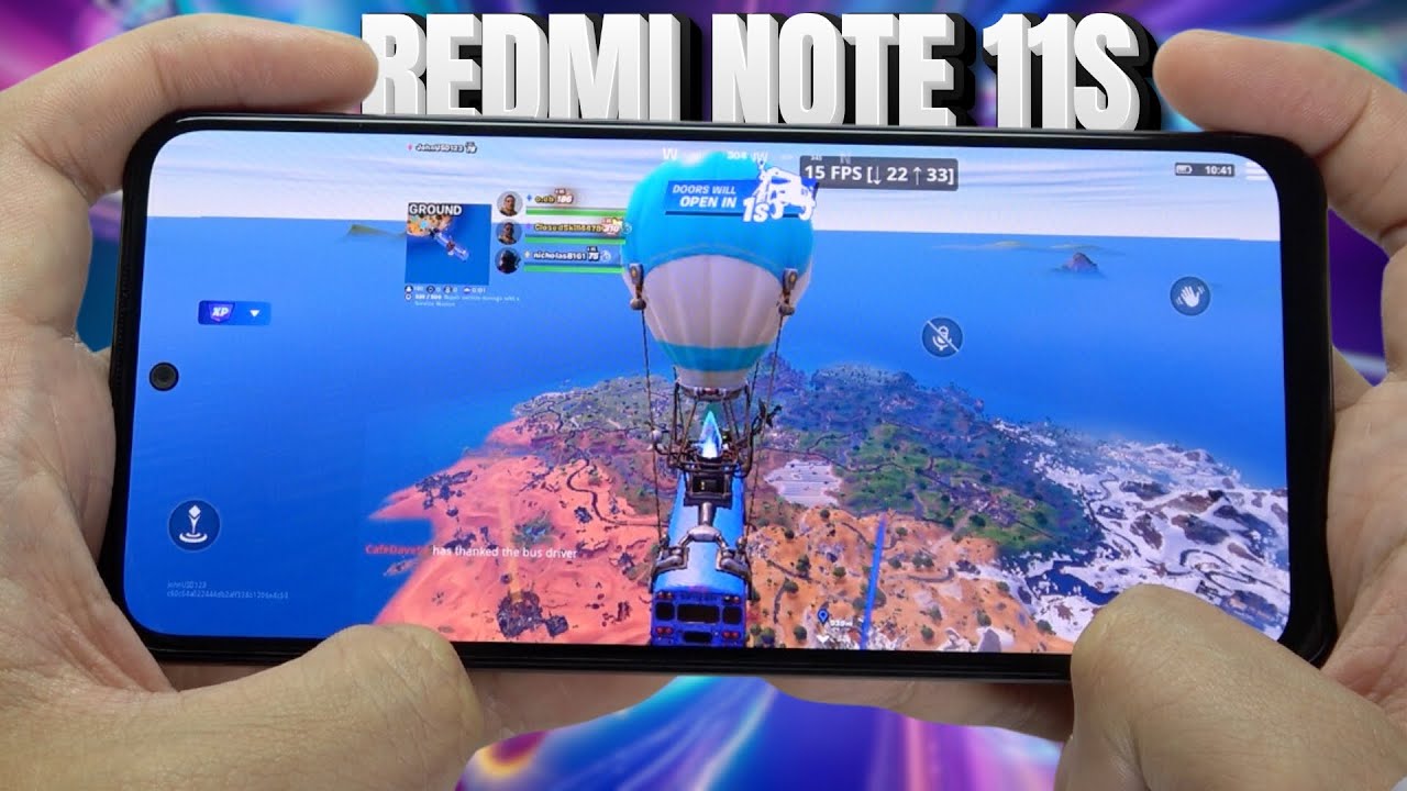 Xiaomi Redmi Note 11s Fortnite Gameplay 2024 - GSM FULL INFO