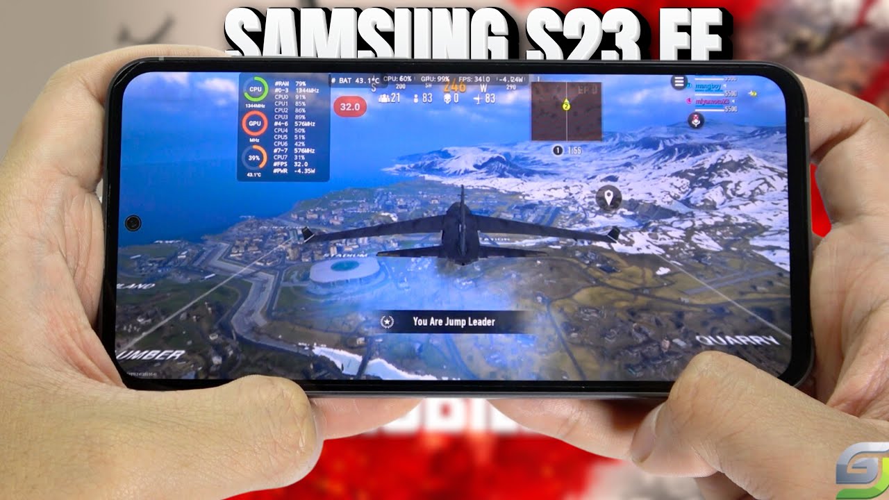 Samsung S23 FE test game Call of Duty Warzone Mobile 2024 Exynos 2200