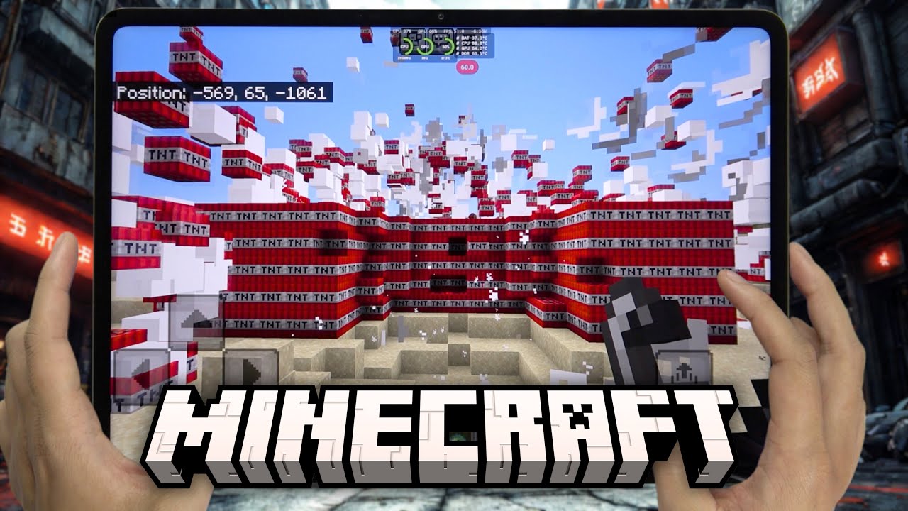 Xiaomi Pad 6s Pro test game Minecraft | Snapdragon 8 Gen 2 - GSM FULL ...