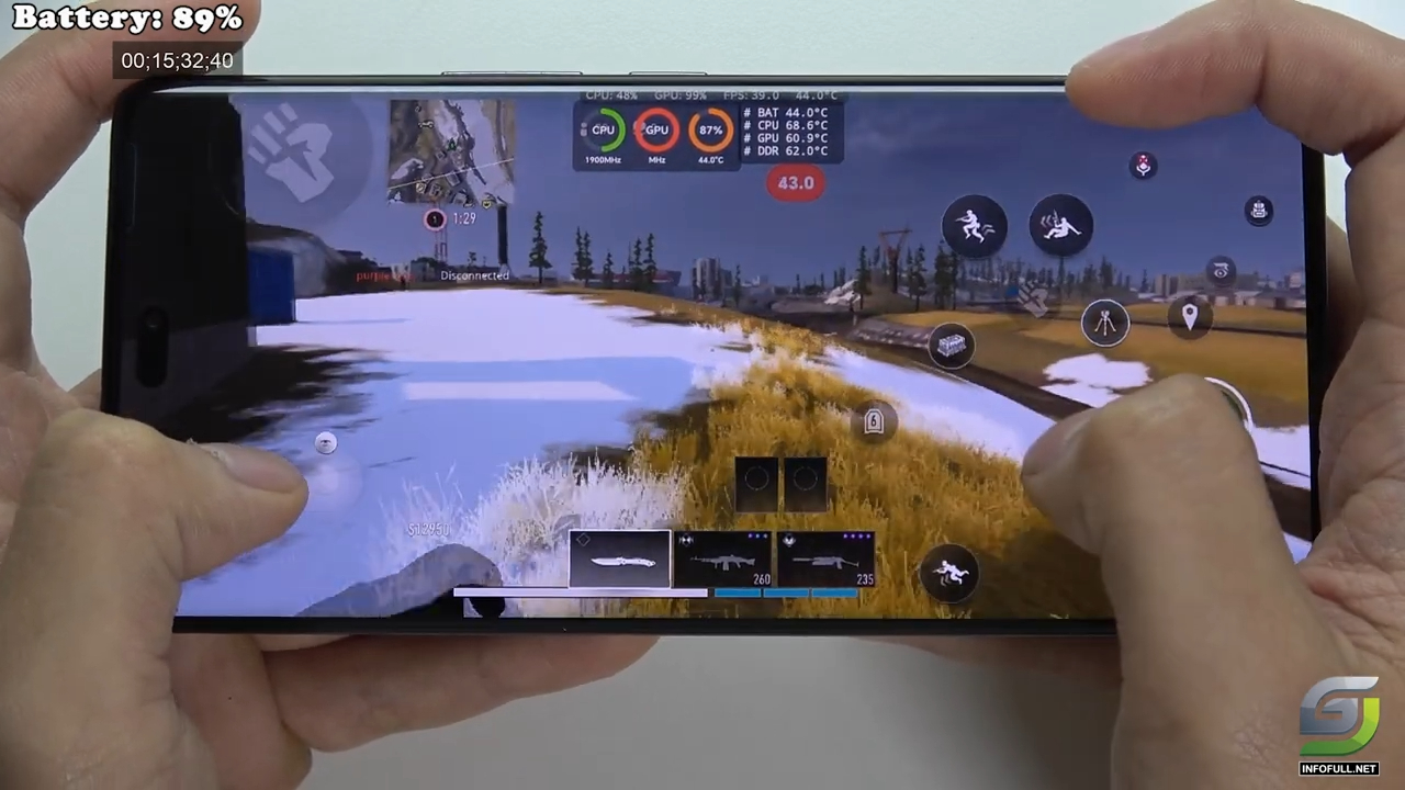 Honor X9c Smart test game Call of Duty Warzone Mobile